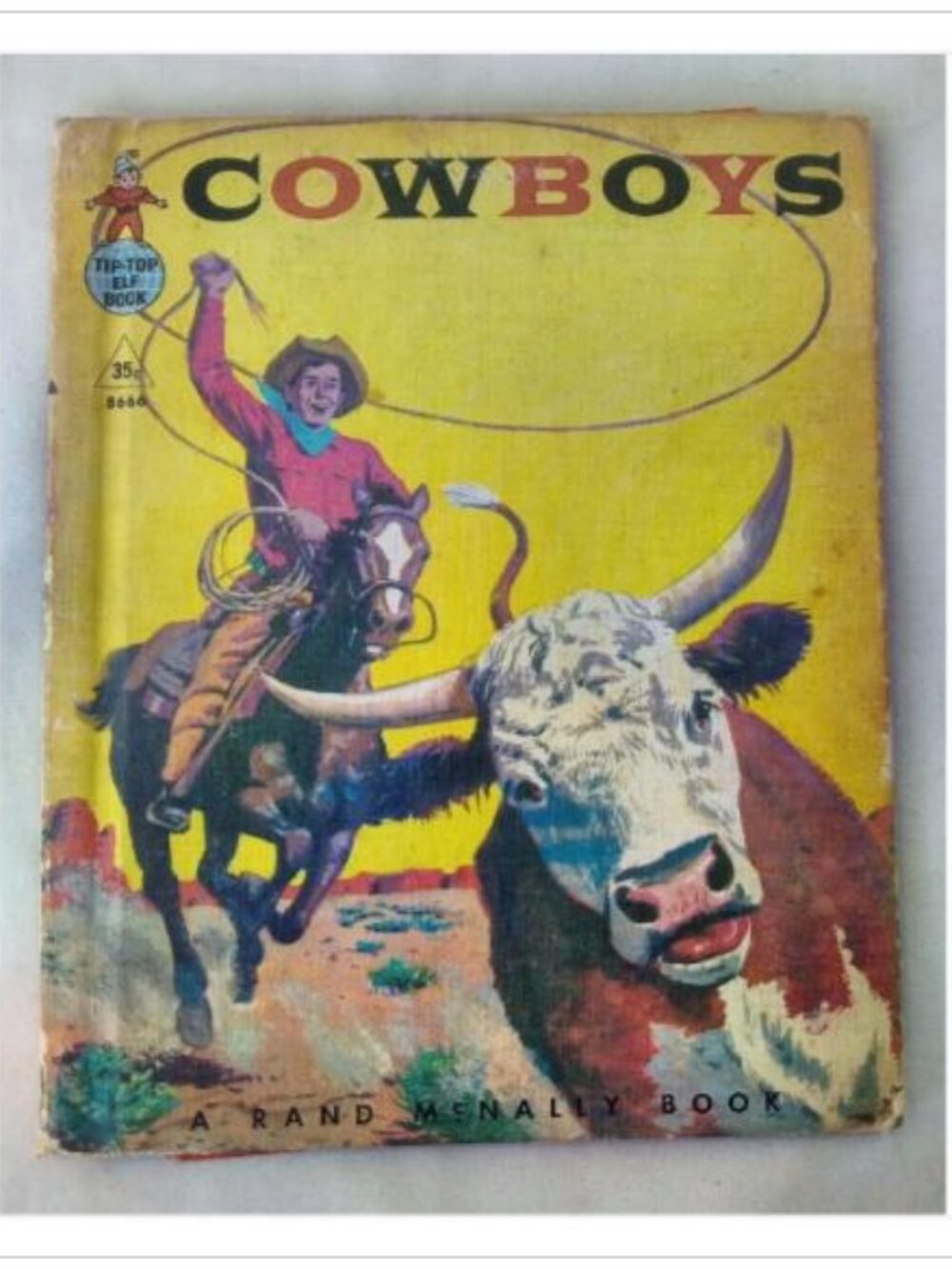 Cowboys 1958 Hardcover Book Vintage Novel Read Classic